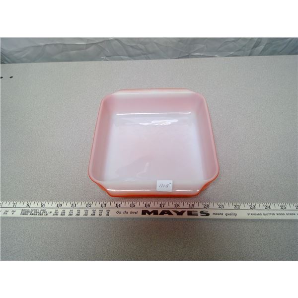 Fire King Cake Plate