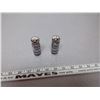 Image 2 : Sterling Silver Over Cobalt Blue Salt + Pepper