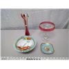 Image 1 : 4 Pieces of Glass Ware