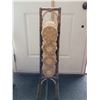 Image 5 : Wicker wine bottle rack or bathroom rolled towel holder.