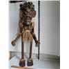 Image 2 : African tribal Tiki warrior statue, approx. 30' tall, arms move.