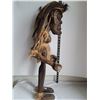 Image 6 : African tribal Tiki warrior statue, approx. 30' tall, arms move.