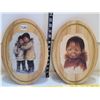 Image 1 : Inuit Children wood wall decor.