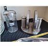 Image 2 : Lot of kitchen essentials. Includes vintage butter knives, stainless salt & pepper, sugar napkin set