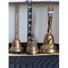 Image 2 : 3 Brass bells.
