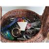 Image 3 : Unique wicker animal baskets. Boy on a swing, key chains & magnets