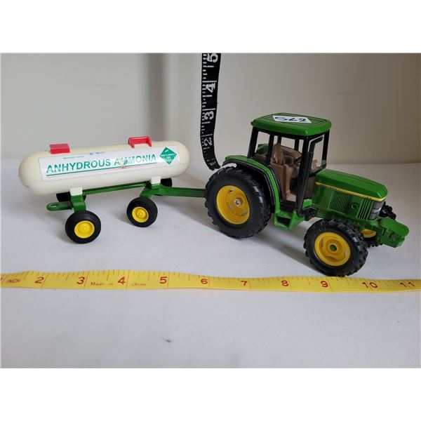 John Deere tractor & ammonia tube.