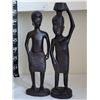 Image 3 : Vintage African figures and vase.