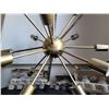 Image 5 : Mid century Sputnik style pendant ceiling fixture. Bulbs included.