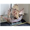 Image 1 : Large 3D puzzle of the Santa Maria sailing ship.