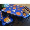 Image 1 : Child's foldable table & 2 chairs.