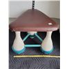 Image 1 : Handmade 3 leg bowling pin stool.