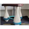 Image 3 : Handmade 3 leg bowling pin stool.
