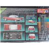 Image 3 : Wrebbit 1957 Chevy Bel Air 3D puzzle in original sealed wrap, plus ceramic car.
