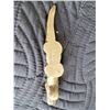 Image 4 : Vintage, unique & rare solid brass alligator bottle opener.
