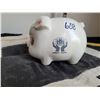 Image 2 : Vintage Credit Union give away piggy bank & Royal Canadian Mint canvas bag.