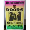Image 2 : Jim Morrison concert cardboard poster. Led Zeppelin T-shirt, Iron Maiden & Johnny Cash switch plates