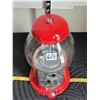 Image 2 : Vintage 12” metal & glass Continental gumball dispenser.