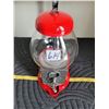 Image 2 : Vintage 9” metal & glass Carousal Industries Gumball machine with key.