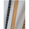 Image 5 : Vintage yard sticks. Prince Albert Lumber Co. & Burgess Battery Co.