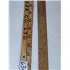 Image 6 : Vintage yard sticks. Prince Albert Lumber Co. & Burgess Battery Co.