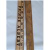 Image 7 : Vintage yard sticks. Prince Albert Lumber Co. & Burgess Battery Co.