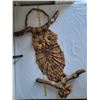 Image 1 : 1970's handmade macrame owl.