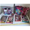 Image 1 : Monster High group. Puzzle, sprayffiti art, journal, uno cards & books.