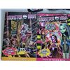 Image 5 : Monster High group. Puzzle, sprayffiti art, journal, uno cards & books.
