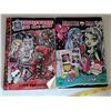 Image 6 : Monster High group. Puzzle, sprayffiti art, journal, uno cards & books.