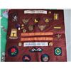 Image 7 : 1960's Brownie & girl guide lot. Linen towel made in Ireland, 1965 guide book, scarf, pins, badges &