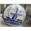 Image 7 : Mid century Holland serving tray & Delft hand painted storage container.