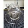 Image 2 : Vintage maple leaf pressed glass pitcher.