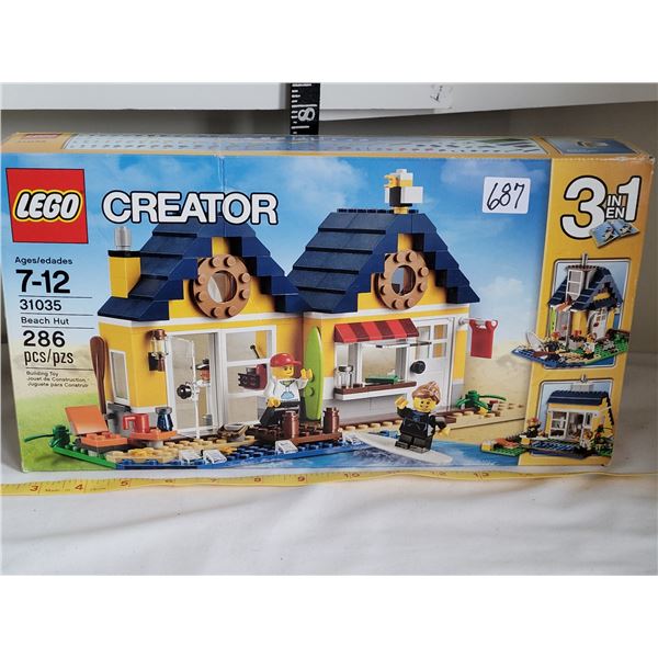Complete boxed lego set.