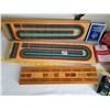 Image 2 : 3 cribbage boards, one made in New Zealand from native timber. 6 decks of cards, 3 rubik type puzzle