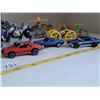 Image 3 : Teenage Mutant Ninja Turtle's Bebop on tricycle plus assortment of cars.