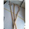 Image 5 : 3 wooden walking sticks.
