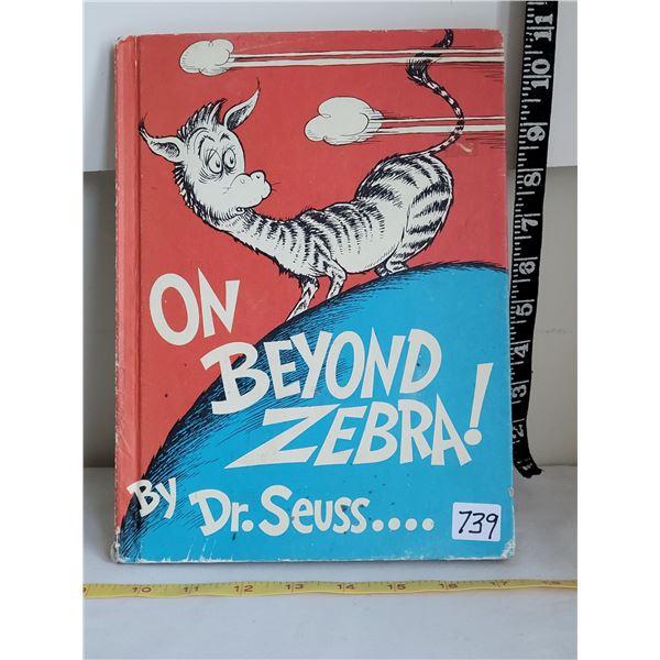 Vintage Dr. Seuss banned book “ On Beyond Zebra”