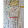 Image 4 : 1946 Ontario  Imperial Esso road map & brochures.