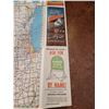 Image 3 : 1940's & '50's AAA North central US maps.