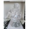 Image 5 : Glass boy statue “offering” 8”X8” sq. Mirror wall decor.
