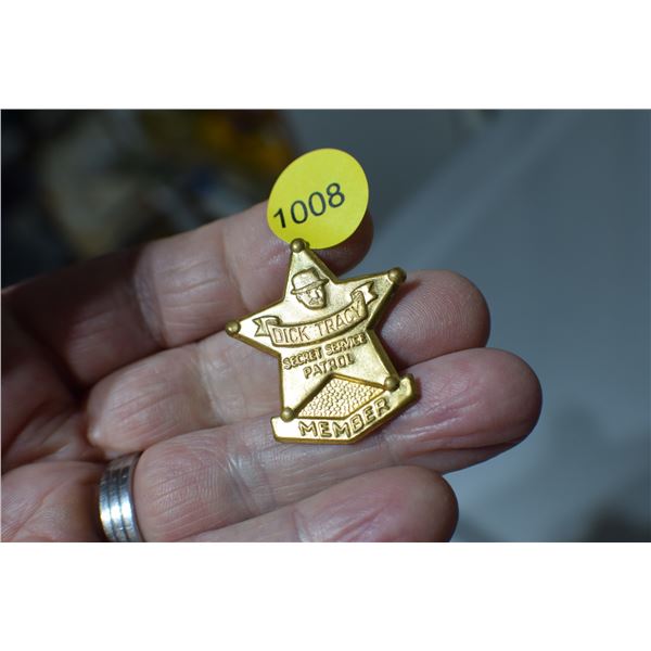 Dick Tracy Badge #8