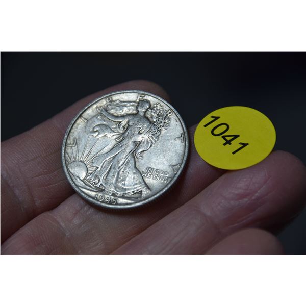 USA 1/2 Silver Dollar 1945