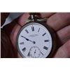 Image 2 : Sterling Lever Set English Working Pocket Watch