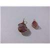 Image 2 : 2 Copper Wrapped Amethyst, 1 Large Amethyst Point