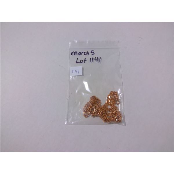 3 Copper Chain Bracelets