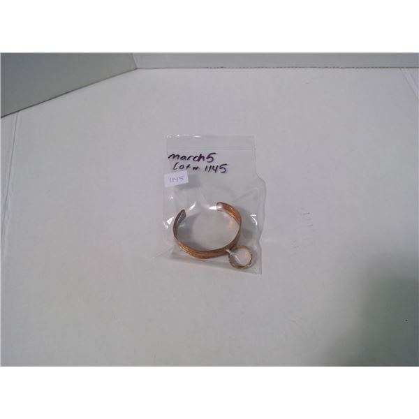 Men’s Copper Bracelet + Ring