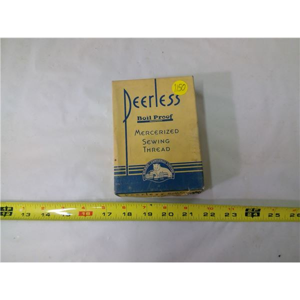 Peerless Sewing Thread Box Full of Silk Thread