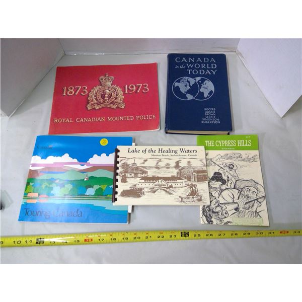 Travel Books, School Book, RCMP 1873-1973