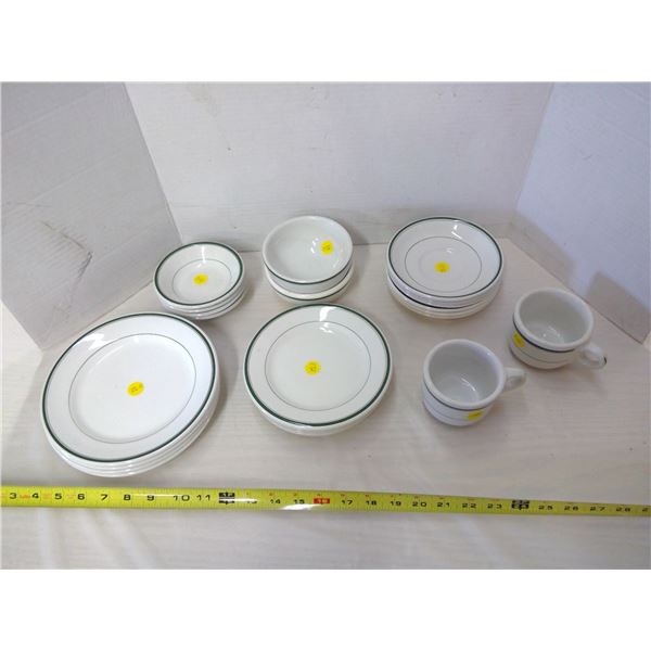 22pc. Lot of Mostly Ridgway Dishes, other brands, Madalta